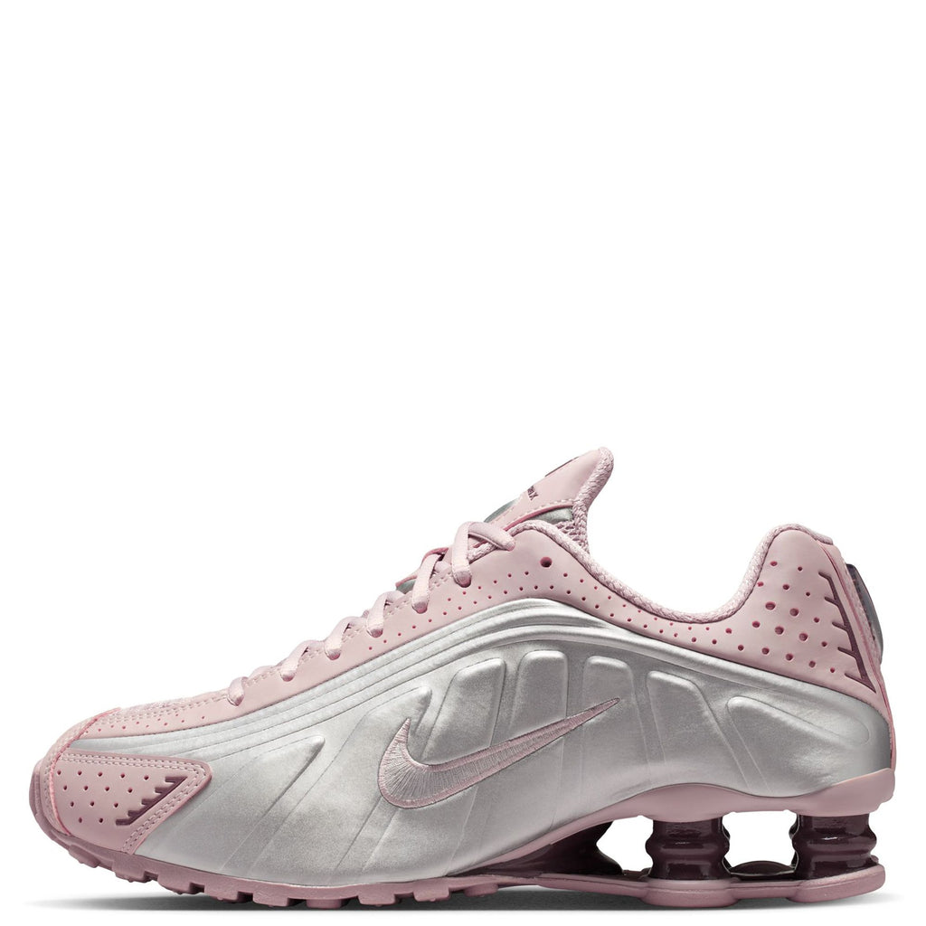 Women's Nike Shox R4 Particle Rose/Metallic Silver (AR3565 601)