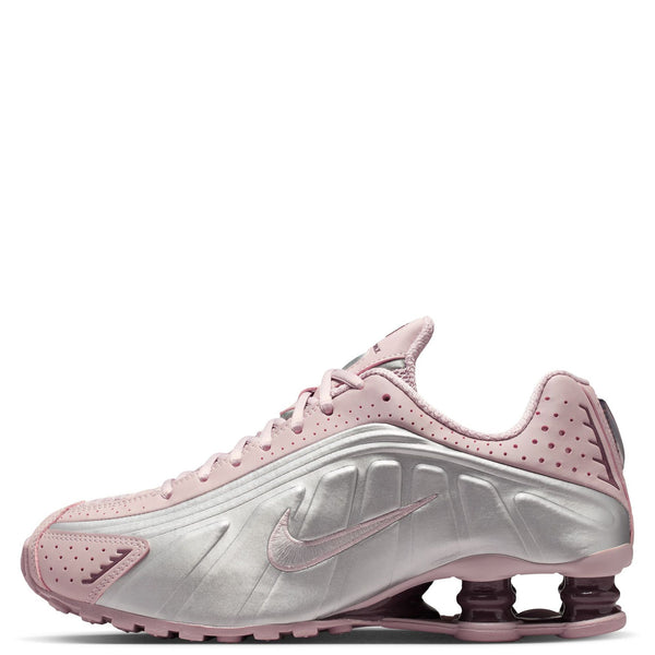 Women's Nike Shox R4 Particle Rose/Metallic Silver (AR3565 601)