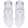 Women's Nike Shox TL White/White-Metallic Silver (AR2566 100)