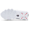 Women's Nike Shox TL White/White-Metallic Silver (AR2566 100)