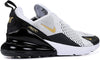 Men's Nike Air Max 270 White/Metallic Gold-Black (AV7892 100)