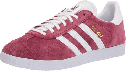 Men's adidas Gazelle Collegiate Burgundy/Footwear Wht-Gold Metallic (B41645)