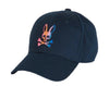 Men's Psycho Bunny Navy Blue Asher 3D Bunny Baseball Cap - OSFA