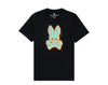 Men's Psycho Bunny Black Ethan Deco Bunny T-Shirt