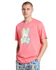 Men's Psycho Bunny Rose Quartz Ethan Deco Bunny T-Shirt
