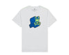Men's Psycho Bunny White Asher Logo T-Shirt