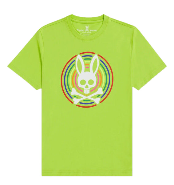 Men's Psycho Bunny Acid Lime Andrew T-Shirt