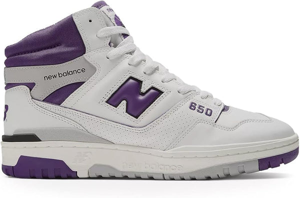 Men's New Balance Lifestyle Mode White/Purple (BB650RCF)