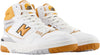 Men's New Balance Lifestyle White/Brown Canyon (BB650RCL)