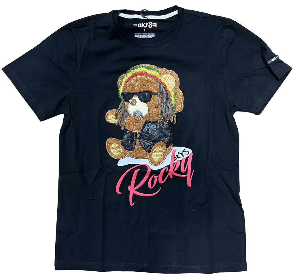 Men's BKYS Black Rocky T-Shirt