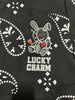 Men's BKYS Black Lucky Charm Paisley T-Shirt