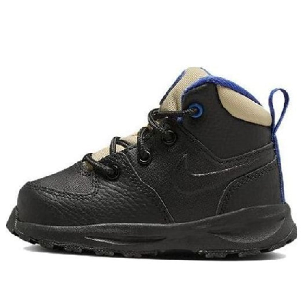 Toddler's Nike Manoa LTR Black/Black-Sesame-Game Royal (BQ5374 003)