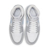 Women's Air Jordan 1 Mid White/Aluminum-Wolf Grey (BQ6472 105)