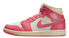 Women's Jordan 1 Mid Sail/Pink Salt-Guava Ice (BQ6472 109)