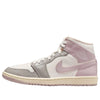 Women's Air Jordan 1 Mid Sail/Particle Rose (BQ6472 122)