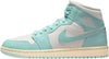 Women's Jordan 1 Mid Sail/Light Dew-Muslin (BQ6472 132)