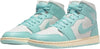 Women's Jordan 1 Mid Sail/Light Dew-Muslin (BQ6472 132)