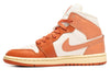 Women's Jordan 1 Mid Sail/Madder Root (BQ6472 180)