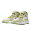 Women's Air Jordan 1 Mid Olive Aura/Sail-Lawn (BQ6472 302)