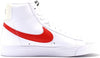 Men's Nike Blazer Mid '77 VNTG White/Picante Red-Coconut Milk (BQ6806 122)