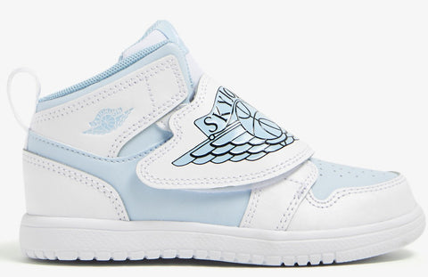 Toddler's Sky Jordan 1 Blue Tint/White-Ice Blue (BQ7196 411)