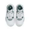 Little Kid's Jordan 4 Retro White/Oxidized Green-White (BQ7669 103)