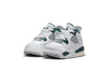 Toddler's Jordan 4 Retro White/Oxidized Green-White (BQ7670 103)