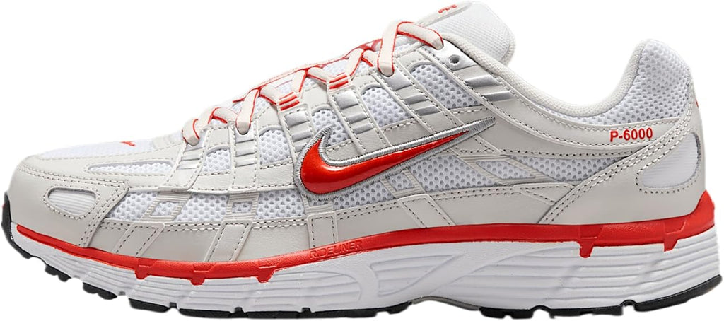 Women's Nike P-6000 White/Picante Red (BV1021 107)