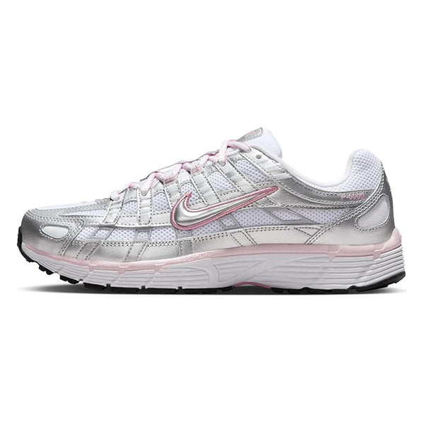 Women's Nike P-6000 White/Metallic Silver (BV1021 108)