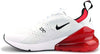 Men's Nike Air Max 270 White/Black-University Red (BV2523 100)