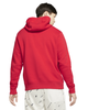 Nike Sportswear University Red/White Club Fleece Pullover Hoodie