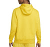 Men's Nike Dark Sulfur/White Sportswear Club Fleece Pullover Hoodie