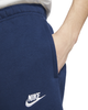 Nike Midnight Navy/White Sportswear Club Fleece Pants