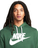 Men's Nike Sportswear Fir Green/White Fleece Graphic Pullover Hoodie