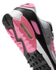 Women's Nike Air Max 90 White/Particle Grey-Rose-Black (CD0490 102)