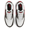 Big Kid's Nike Air Max 90 LTR White/University Red-Iron Grey (CD6864 113)