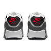Big Kid's Nike Air Max 90 LTR White/University Red-Iron Grey (CD6864 113)