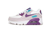 Little Kid's Nike Air Max 90 LTR Summit White/Viotech (CD6867 126)