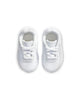 Toddler's Nike Air Max 90 LTR White/White-Metallic Silver (CD6868 100)