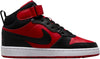 Big Kid's Nike Court Borough Mid 2 University Red/Black-White (CD7782 602)