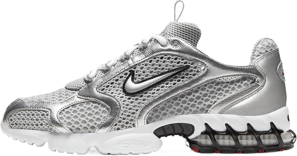 Men's Nike Air Zoom Spiridon Cage 2 LT. Smoke Grey/Metallic Silver (CJ1288 001)