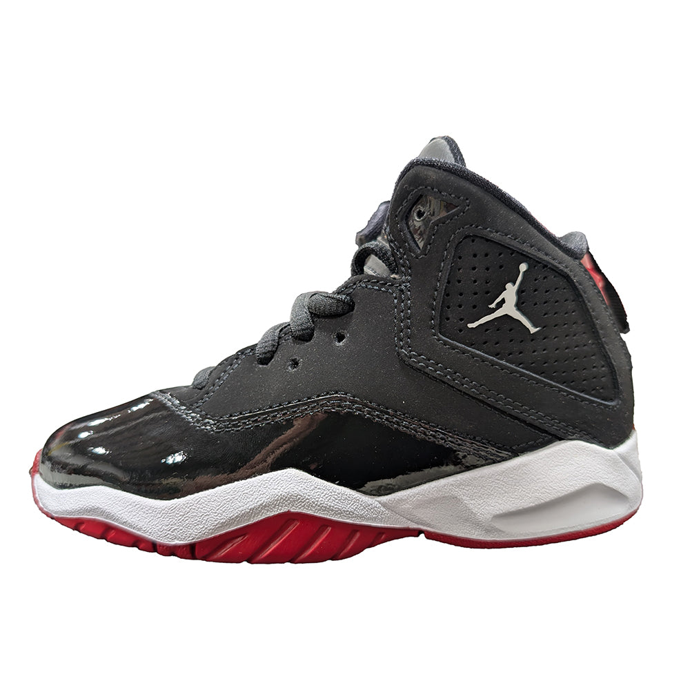 Little Kid's Jordan B' Loyal Black/White-Gym Red (CK1426 026)