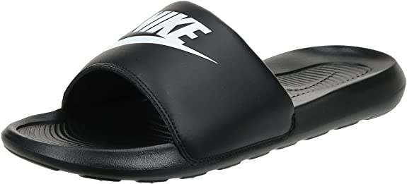 Men's Nike Victori One Slide Black/White-Black (CN9675 002)