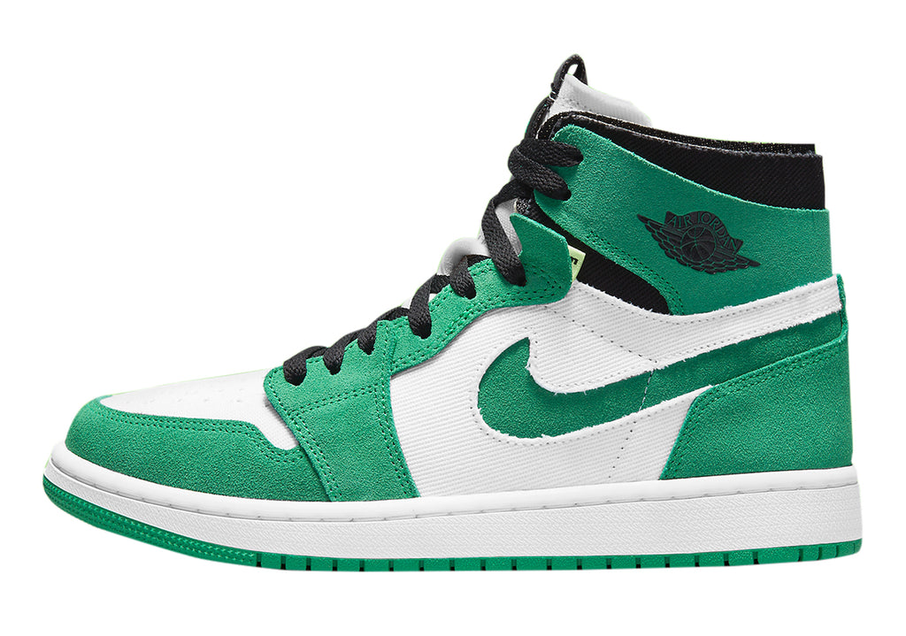 Men's Jordan 1 High Zoom Air CMFT Stadium Green/Black-White (CT0978 300)