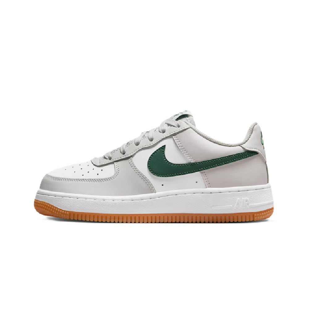 Big Kid's Nike Air Force 1 Photon Dust/White-Fir (CT3839 007)