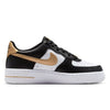 Big Kid's Nike Air Force 1 Black/Metallic Gold-Black (CT3839 009)