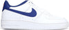 Big Kid's Nike Air Force 1 White/Deep Royal Blue (CT3839 101)