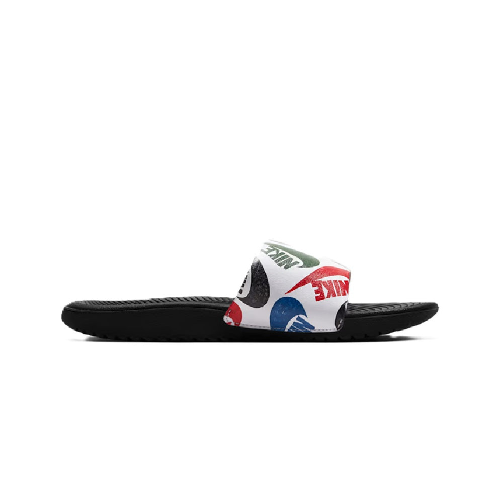Big Kid's and Little Kid's Nike Kawa Slide SE JDI Blk/Wht (CT6619 010)