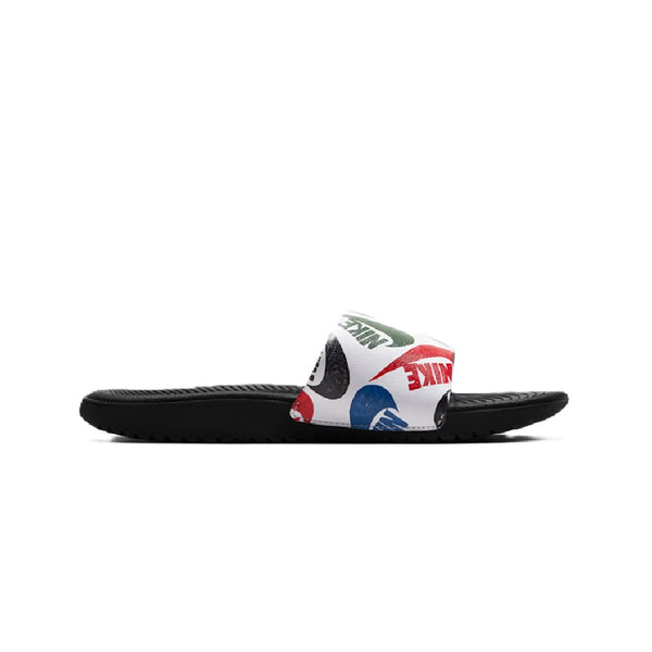 Big Kid's and Little Kid's Nike Kawa Slide SE JDI Blk/Wht (CT6619 010)