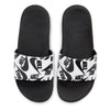Big Kid's and Little Kid's Nike Kawa Slide SE JDI White/Black (CT6619 100)